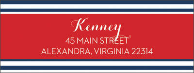 Block Island Return Address Labels